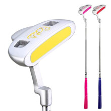 Golf Putter For Kids Right-Handed Graphite Putter Vision Model Green And Pink Ages 5-8