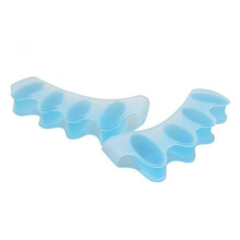 camping accessories Blue 1 Pair Gel Separator Toe Corrector Foot Straightener Pain Relief