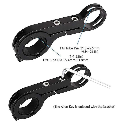 camping accessories Blue Bicycle handlebar extender for bicycle light speedometer GPS mobile phone 2