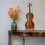 viool uitschuifbare stand professionele fiddle vloerhouder displayrek 10