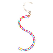 1Frauen Boho Halskette Perlen Schmuck Verstellbar