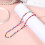 1Frauen Boho Halskette Perlen Schmuck Verstellbar 8