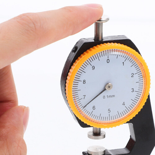 Dial Thickness Gauge Measurement Tool Precesion Tester Flat Head 2