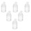 6Pcs Transparent Plastic Powder Storage Bottles for DIY Makeup Use 8
