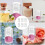 6Pcs Transparent Plastic Powder Storage Bottles for DIY Makeup Use 4