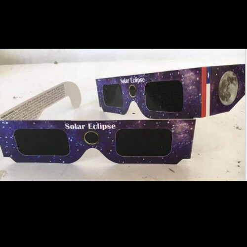 Solar Eclipse Glasses 10 Pcs Paper Frame Safe Sun 2