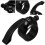 bike seat post clamp quick release folding pipe clip 8