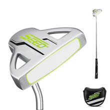 Junior Professional Tournament Golf Putter With Headcover, Push Rod, Kids Golf Clubs, Size 168-175 cm