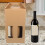 5er-pack papier-verpackung für weinflaschen, und box 6