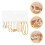 5 pares de pendientes mujer: , , con 10