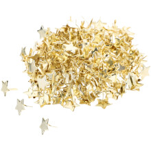 200 puntillas metálicas 14 mm doradas para scrapbooking