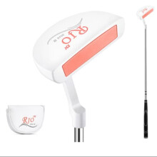 Golf Club Putter Line Of Sight Alignment High Forgiveness Womens Putter Pink Headcovers Included