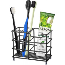 304 Stainless Steel Bathroom Toothbrush Holder Toothpaste Holder Stand Bathroom Accessories Organizer