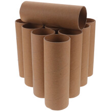 12 papel manualidades, cartón marrón, ideal para DIY