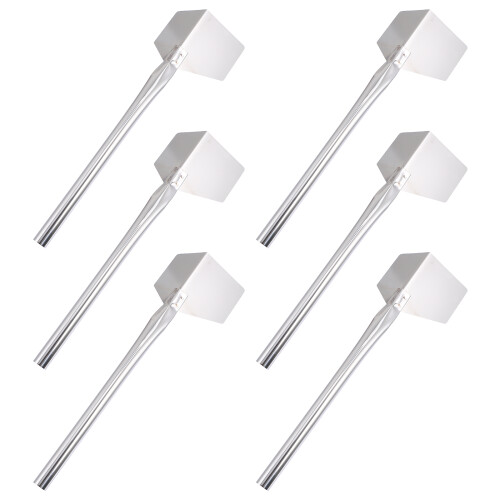 6 uds. para placas yeso, inoxidable