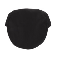 Sombrero De Cocinero De Algodón Negro Para Hostelería