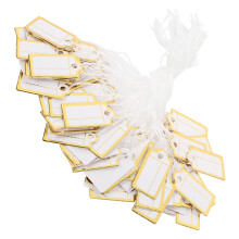 200 étiquettes prix bijoux vêtements attaches pour affichage