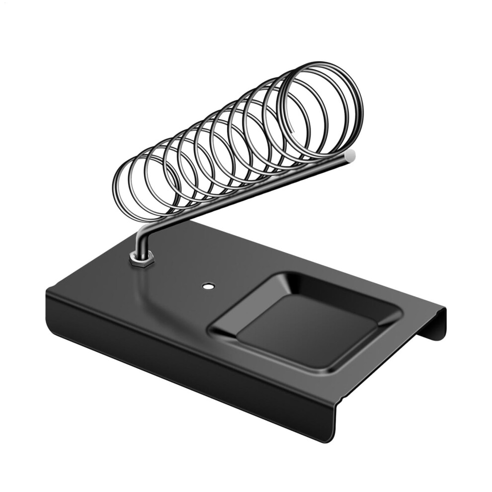 Soldering Iron Holder Square Metal Stand, Stable Base For Production Workshop And Device Repair 9393856945887