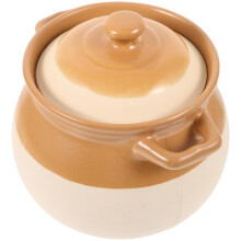 ceramic soup pot vintage stockpot with handle for stew