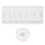 set piastra 10 cm per bracciale kumihimo con 1