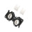 360 per manubrio bici con -torcia led e clip 2