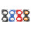 360 per manubrio bici con -torcia led e clip 5