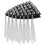 decorazione vintage per costume con frange, , rivetti e spalline 4