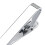 cravatta unisex in metallo con fermacravatta a clip 2