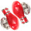 2 metalen boksbroches , decoratief, reverspeld 6
