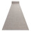 Runner SISAL FLOORLUX design 20433 silver PLAIN 80 cm 80x100 cm 1