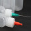 set applicatore con punta precisa, ago e cappuccio per colla 8