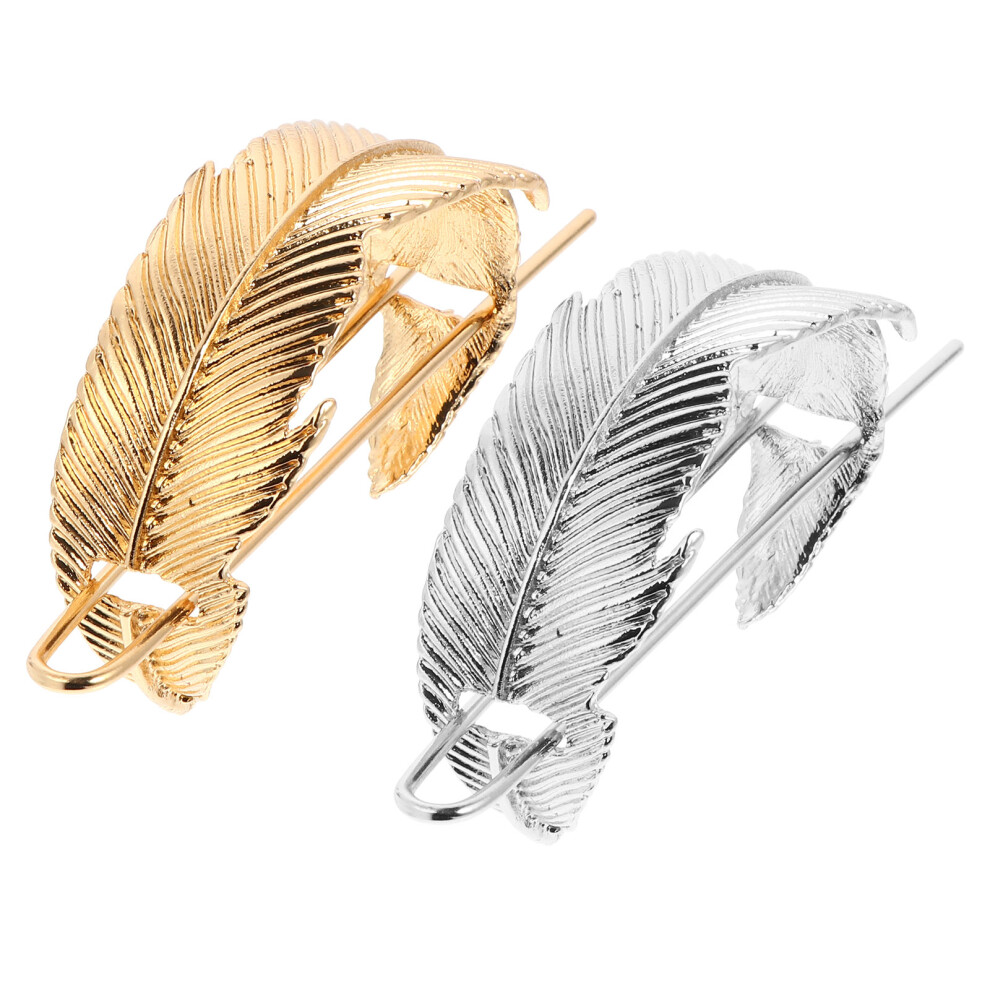 2 Fermagli Per Dorati E Argentati In , Accessorio