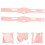 2 pezzi cinghie antirussamento unisex con 4