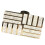 sera in acrilico e metallo, clutch con cucitura 11