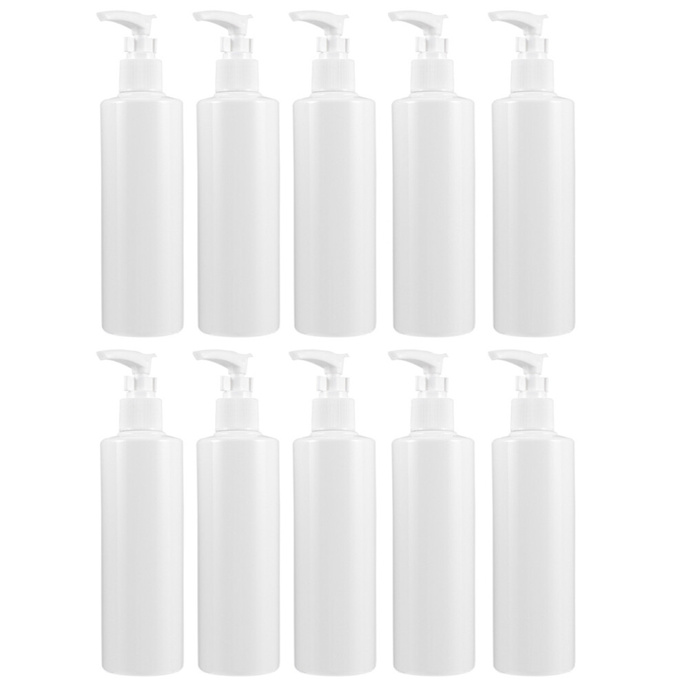 10 Pezzi Lozione 250 Ml Con Pompa Vuota Portatile-image