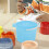 Lavapennelli per , portapennelli multifunzione per acquerelli 6