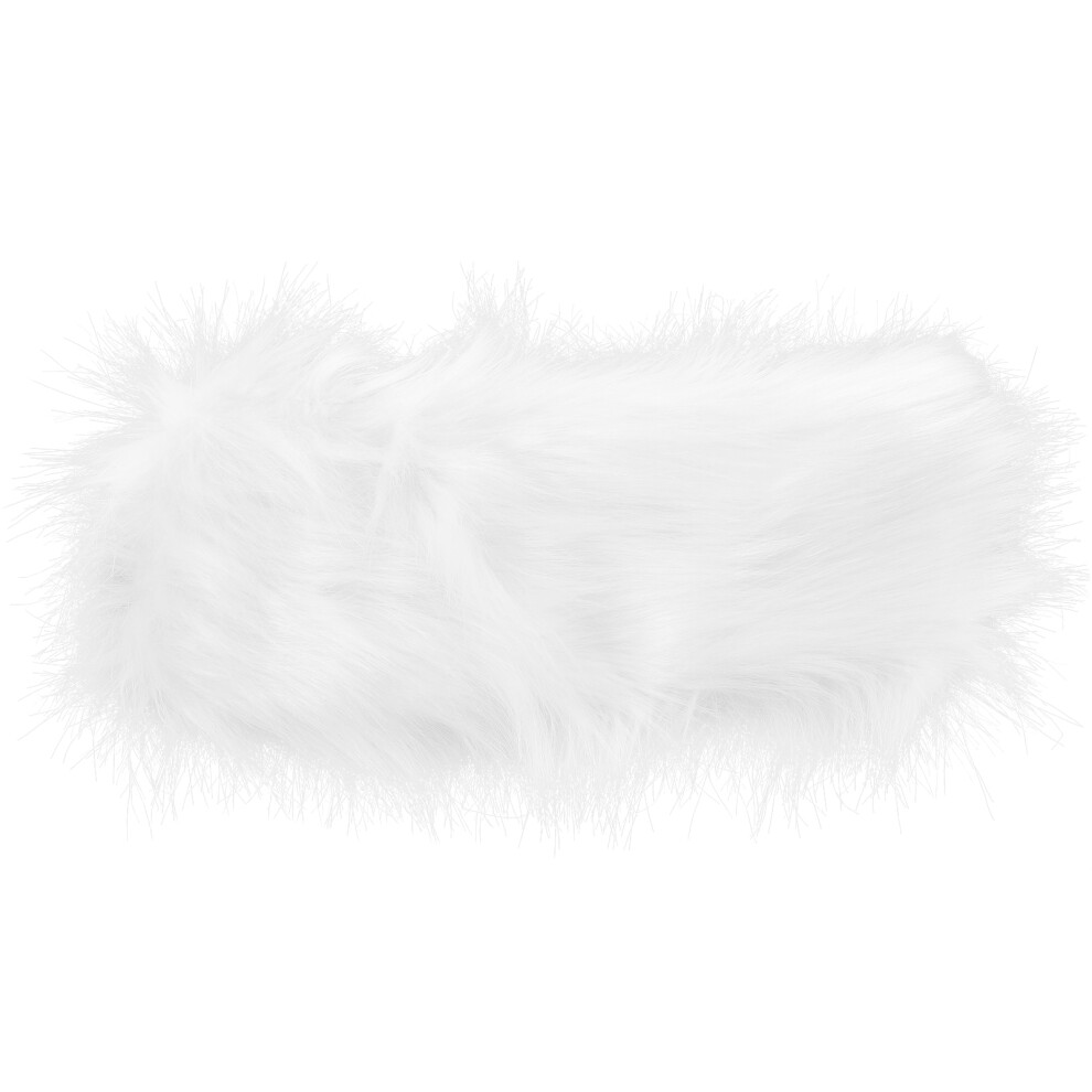 Fauxbont Hoofdband Met Oorwarmer Vrouwen, Winterwarmte-image