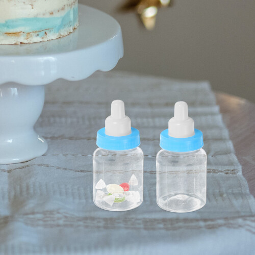 12 Miniflesjes Snoep Verwenning Baby Shower ( ) 2