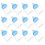 12 Miniflesjes Snoep Verwenning Baby Shower ( ) 9