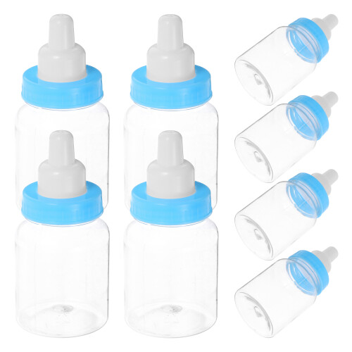 12 Miniflesjes Snoep Verwenning Baby Shower ( )