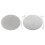 Carpet BUENOS circle 7005 shaggy plain, single color silver circle 80 cm 2