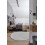 Carpet BUENOS circle 7005 shaggy plain, single color silver circle 80 cm 5