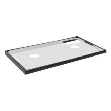 Tank Lid Cover With Frame Anti Jumping DIY For Center Braceless Aquarium With Feeding Window 40x22.5x1.2 Cm