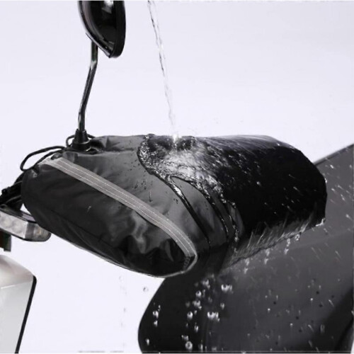Motorcycle Grip Handlebar Muff Windproof Waterproof Warm Handlebar Gloves 1