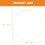 plaque transparente ronde pour projets diy 8
