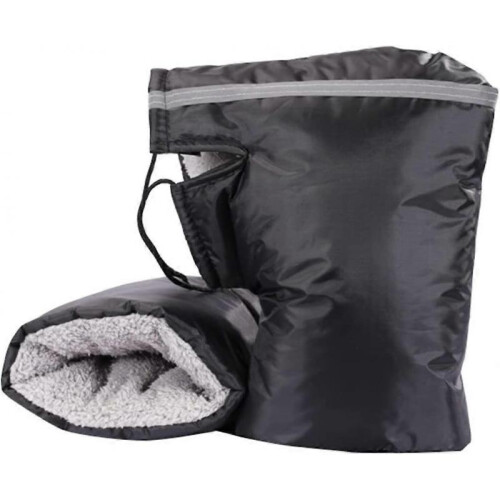 Motorcycle Grip Handlebar Muff Windproof Waterproof Warm Handlebar Gloves 2