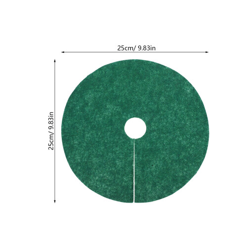 de paillage 25 cm trou 4 cm réutilisable verte 1