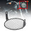 6.5in Motorcycle Headlight Grill Cover Round Black Vintage Accessory 7