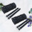 2 pezzi borsa sella impermeabile con cinghia (nero) 10