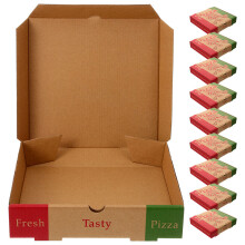 10 pezzi scatole per pizza 8 pollici